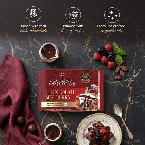 Gourmet Brownie Box| Assorted Pack of 4