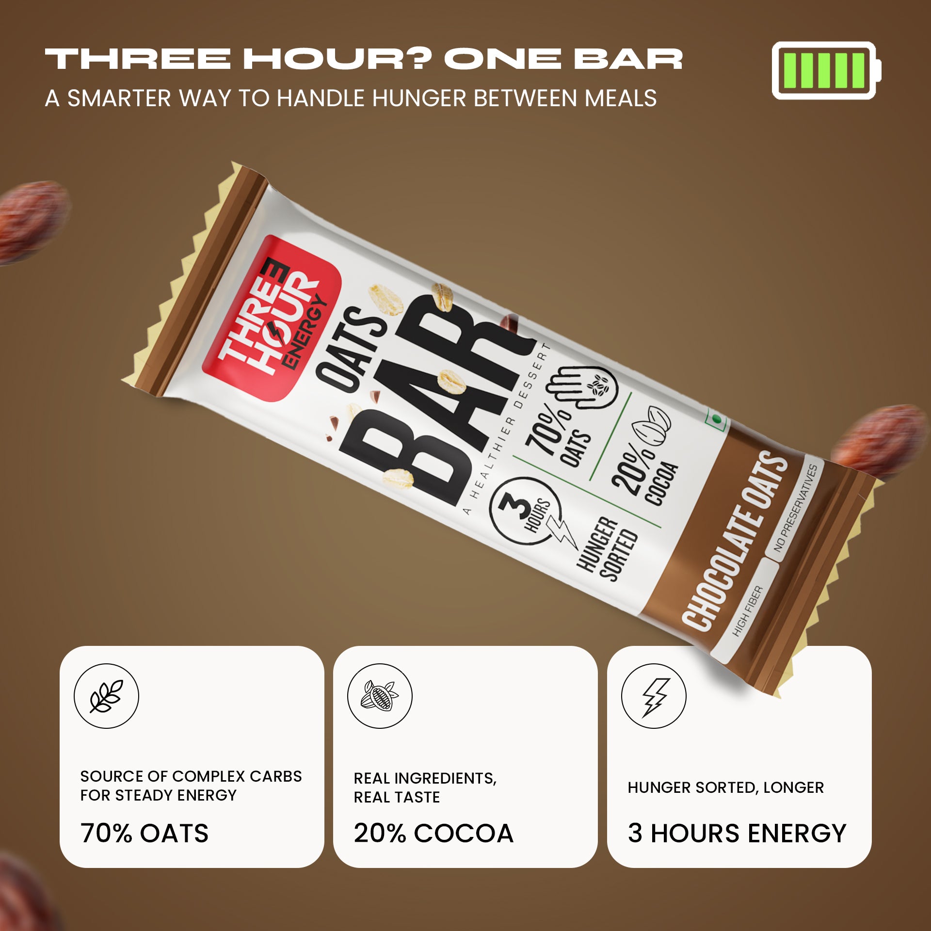 OATS BAR - A HEALTHIER DESSERT