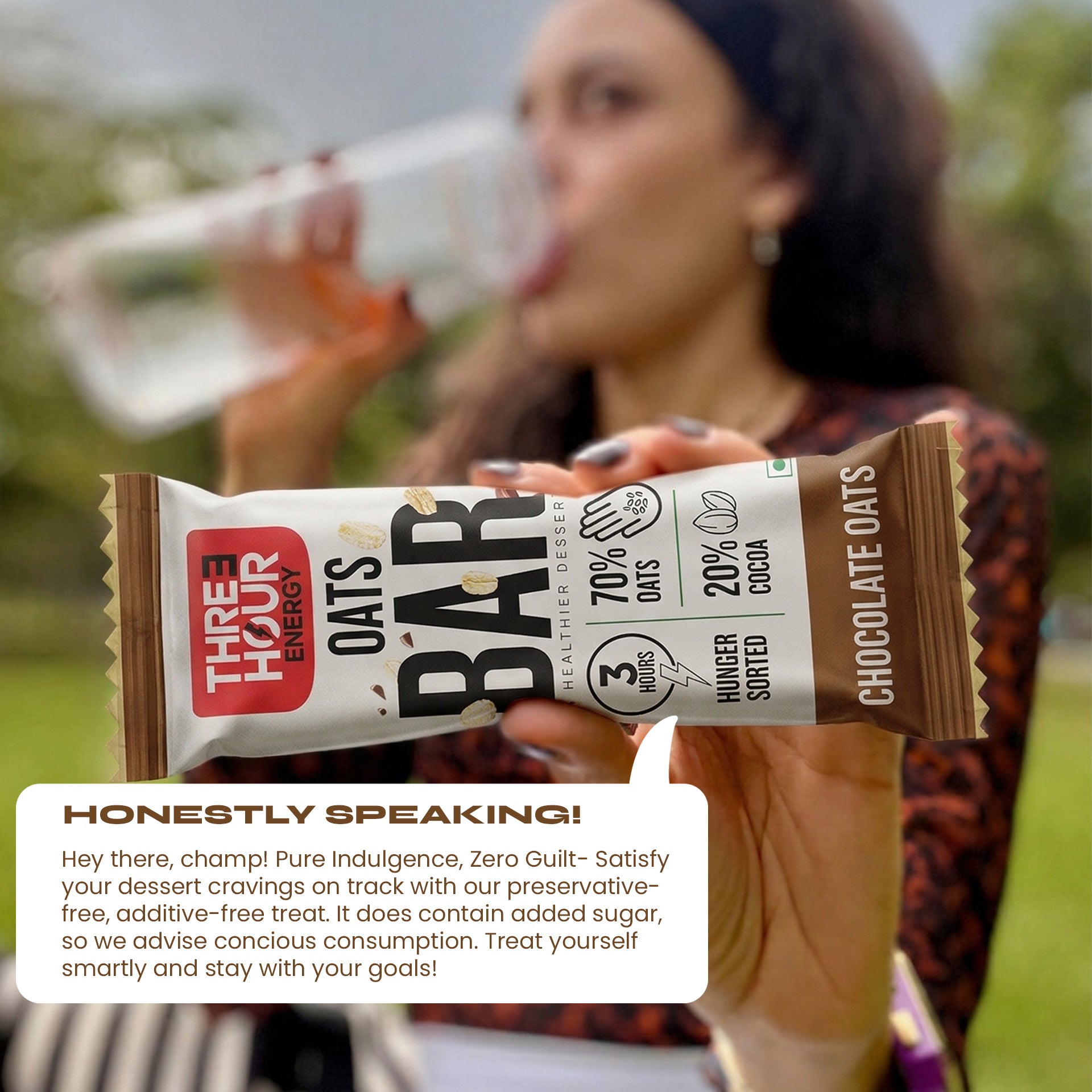 OATS BAR - A HEALTHIER DESSERT