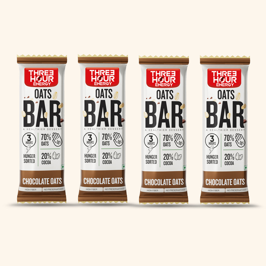 OATS BAR - A HEALTHIER DESSERT (PACK OF 4)