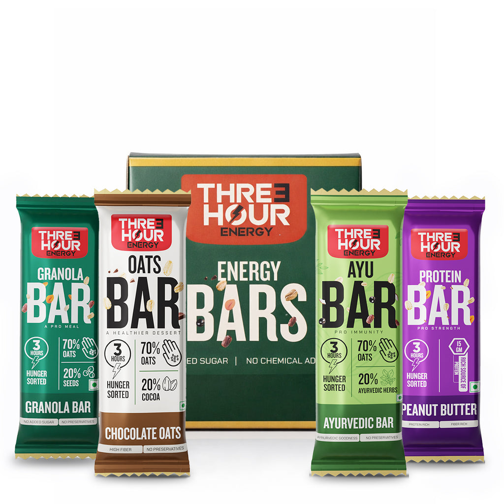 Three Hour Energy | Assorted pack of 4 Energy Bars