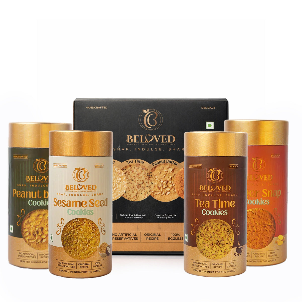 Beloved Cookies Assorted Pack of 4